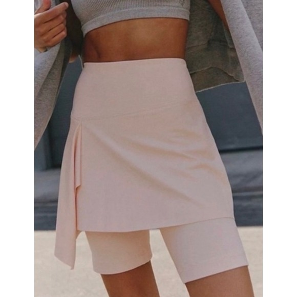 FP Movement by Free People Pants - Free People Movement Ballet Slipper Pink Active Skort Size S